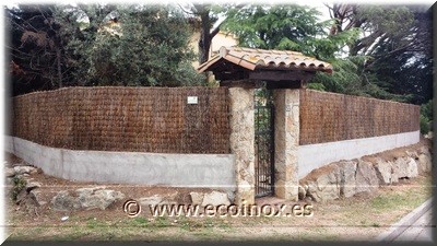 Tanca de simple torsió i bruc Ecoinox