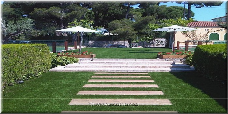 Gespa artificial decorativa