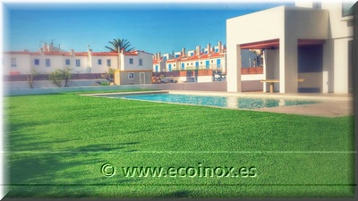 Instal-lació gespa artificial Tramuntana, Pals