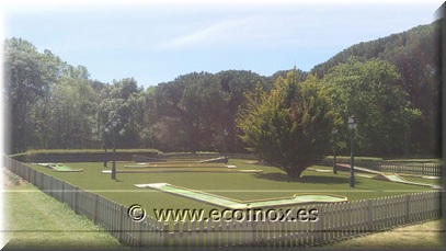Construcció minigolf Santa Cristina d´Aro