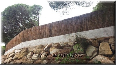 Tanca de simple torsió i bruc Ecoinox - Guixols