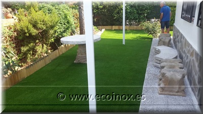 Jardí amb gespa Tramuntana