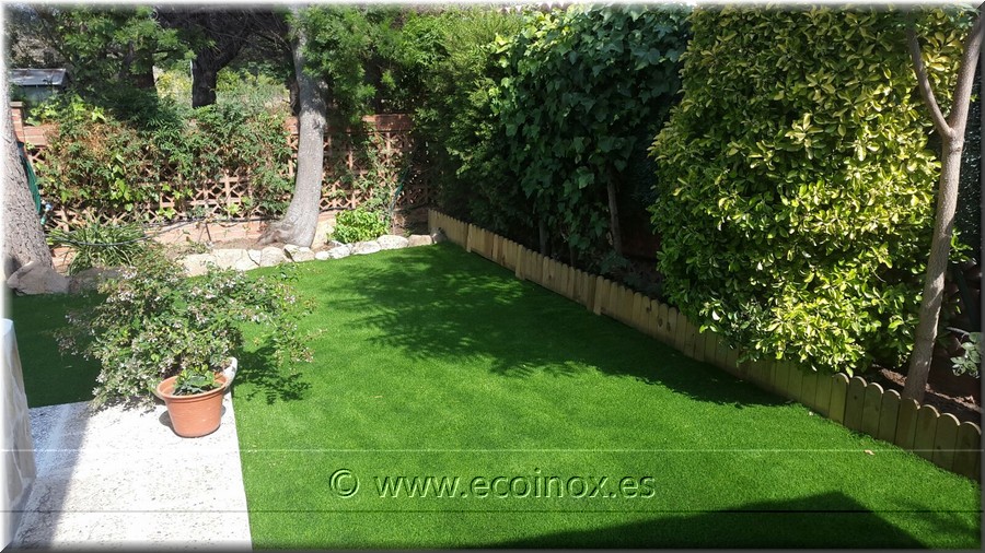 Jardí amb gespa Tramuntana