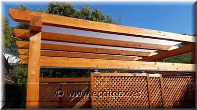 Sostre p�rgola Ecoinox