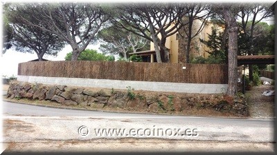 Instal·lació d’una tanca de simple torsió i bruc 