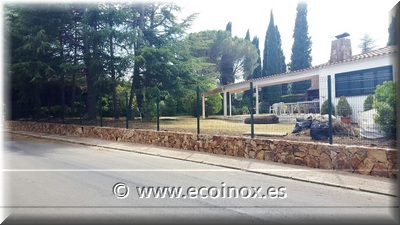  tancament de panell rígid d'1.8m d'alçada,