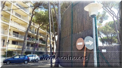 Tanca de simple torsió amb ocultació bruc