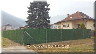 Ecoinox instalació verd ocultació Suissa